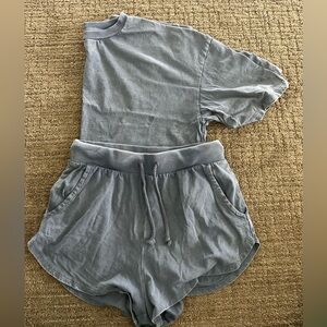 Navy colsie pajama/lounge set